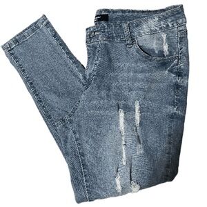 WAX JEAN Los Angeles Distressed Skinny Jeans Size 16